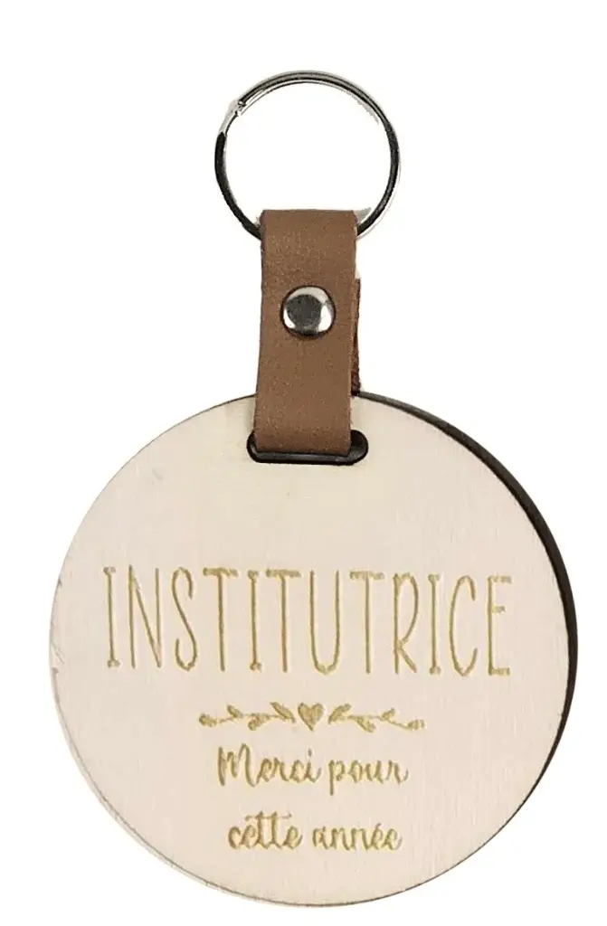 mondeco porte-clé institutrice.webp