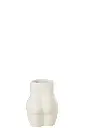 Cachepot Corps Dolomie Blanc J-Line-2.webp