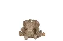 Teddy 3 Parties Resine Marron Clair J-Line 21580-2.webp