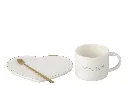 Tasse + Soucoupe + Cuillere Coeur J-Line 27900-2.webp