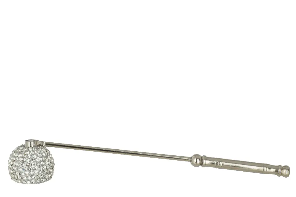 Eteignoir Pour Bougie Diamant Aluminium Argent J-Line