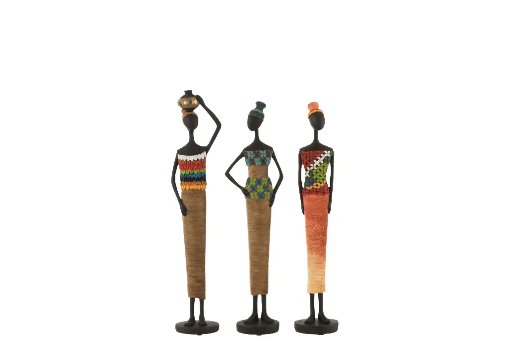[40328-1] Figurine Africaine Poly Mix Small J-Line (1)