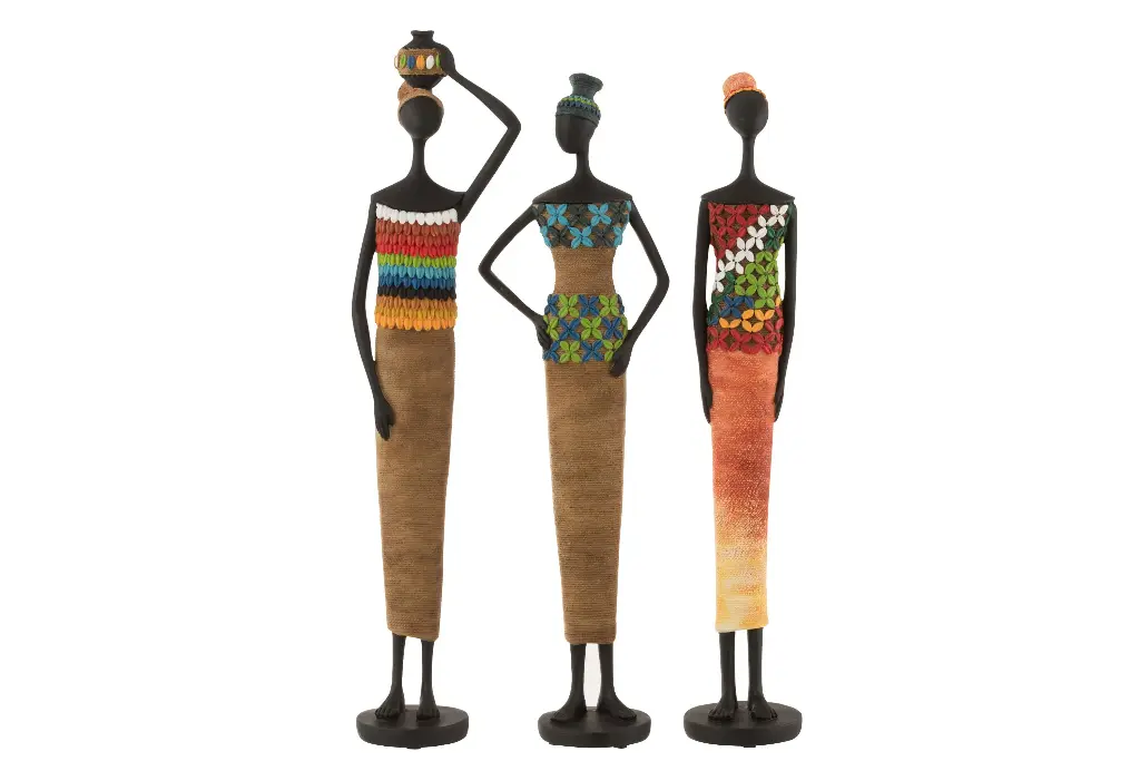 [40329-1] Figurine Africaine Poly Mix Large J-Line (1)