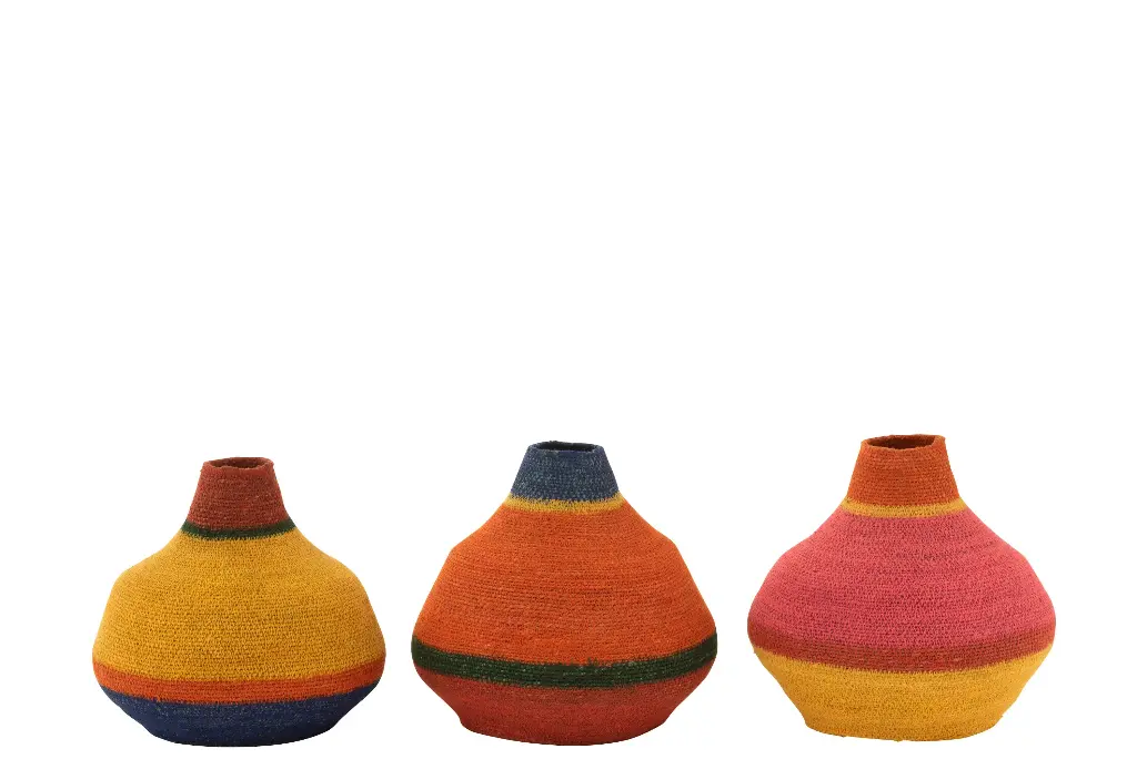 [41811-1] Vase Lignes Jonc De Mer J-Line (1)