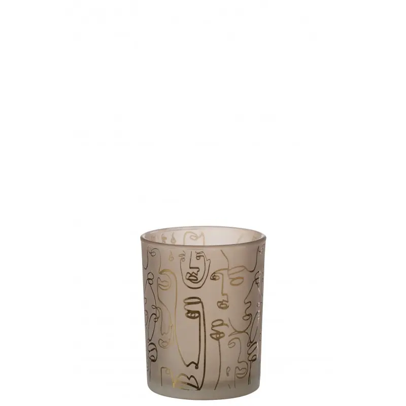 Photophore visages beige Medium J-Line