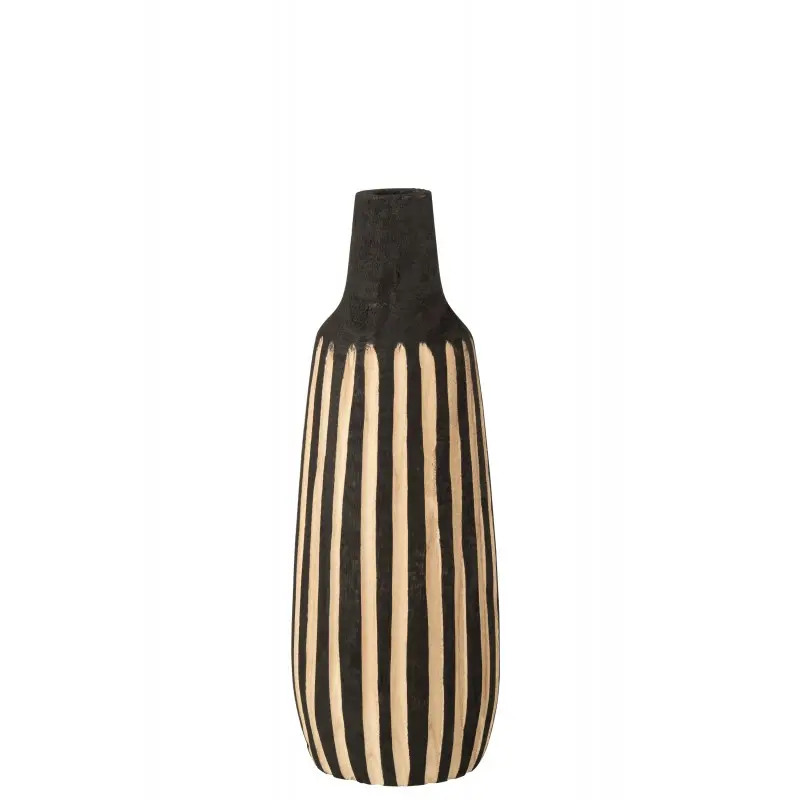 Vase bouteille ligné J-Line