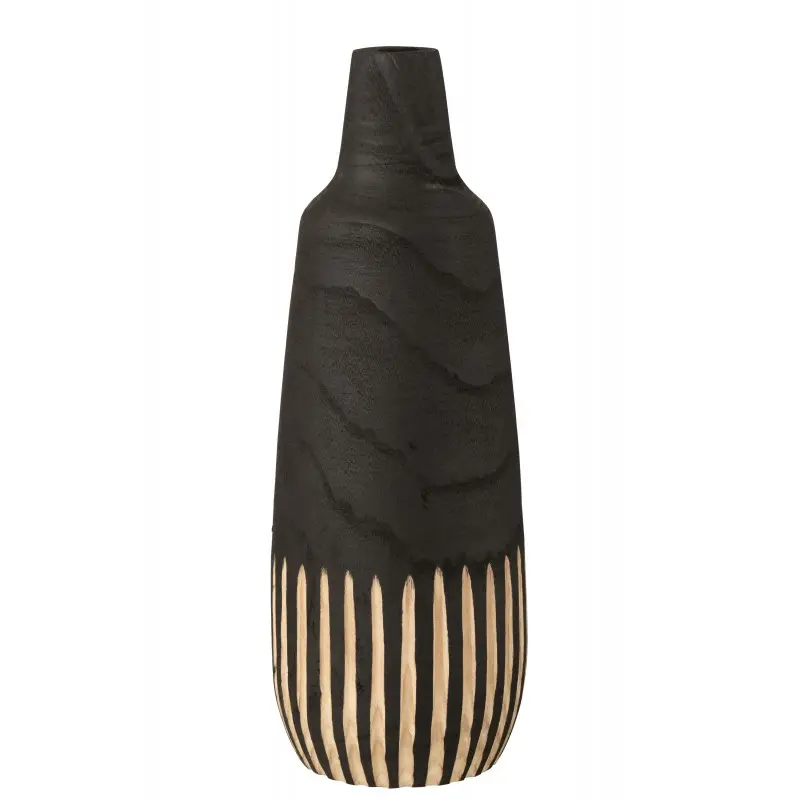 Vase Bouteille Ligne Paulownia J-Line