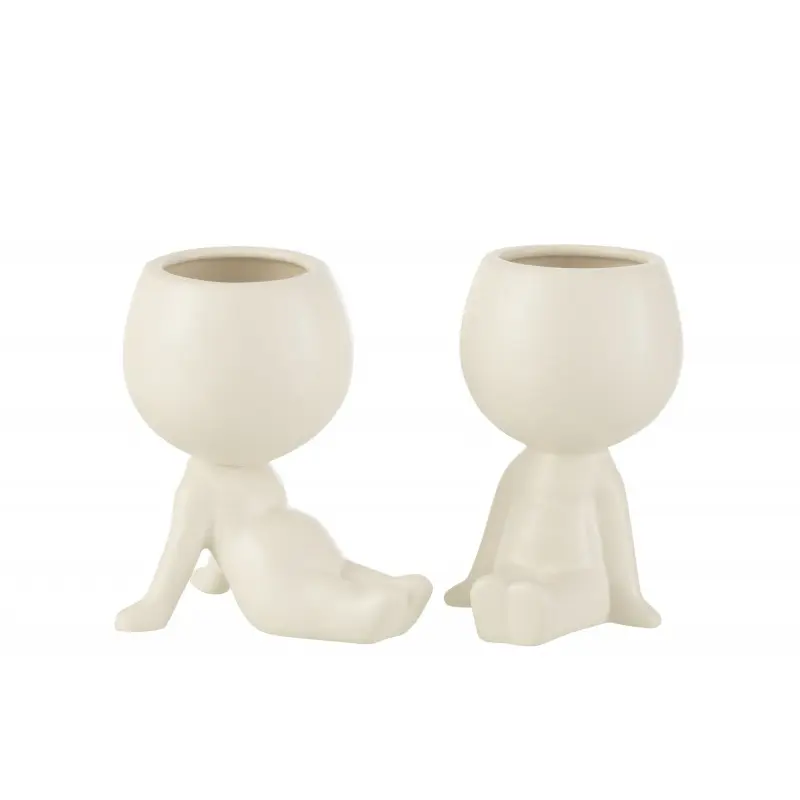 [26565-1] Pot De Fleur Assis J-Line (1)