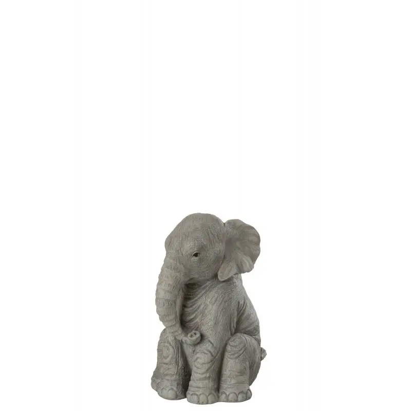 Eléphant assis L J-Line