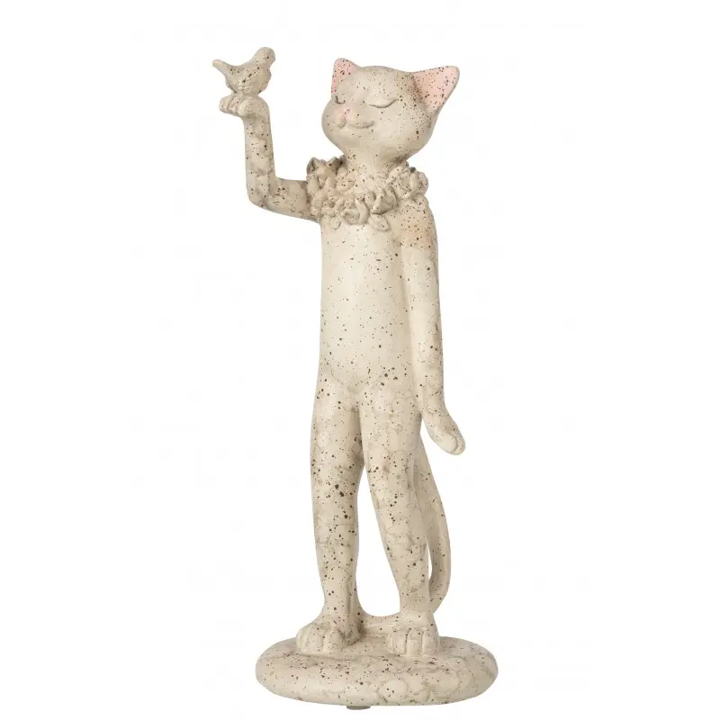 Chat avec oiseau J-Line