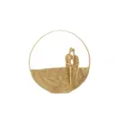 Couple assis cercle J-Line