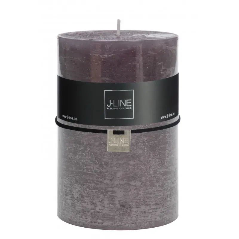 Bougie cylindrique granit XL J-Line