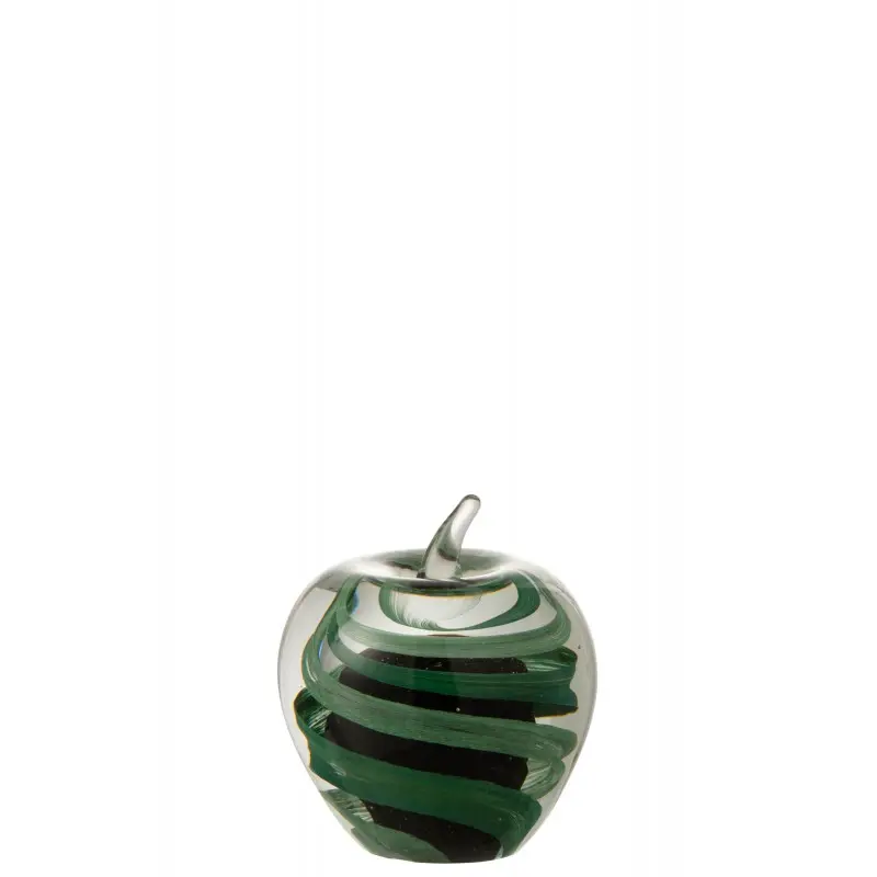Presse-papier pomme vert S J-Line