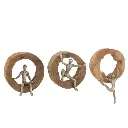 Personnage assis/escalade J-Line