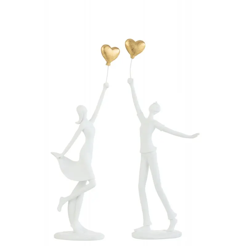 Homme et Femme ballon coeur J-Line