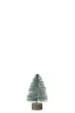 Sapin De Noel Decoratif Paillettes Vert Clair Small (97720) J-Line