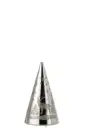 Cone Decoratif Led Hiver Verre Argent Small (5226) J-Line