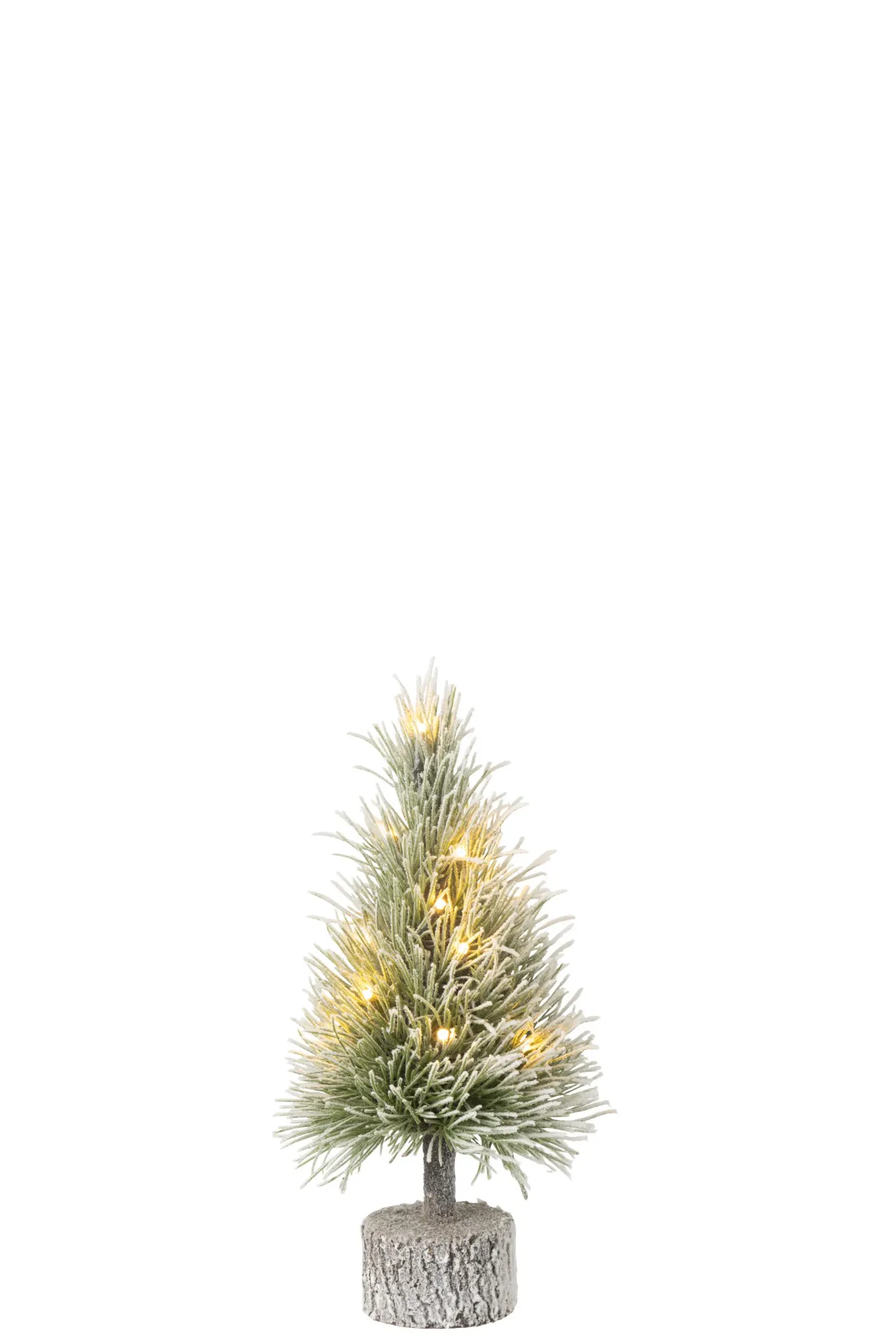Sapin De Noel B+Led Artificiel Neige Vert Small (48776) J-line