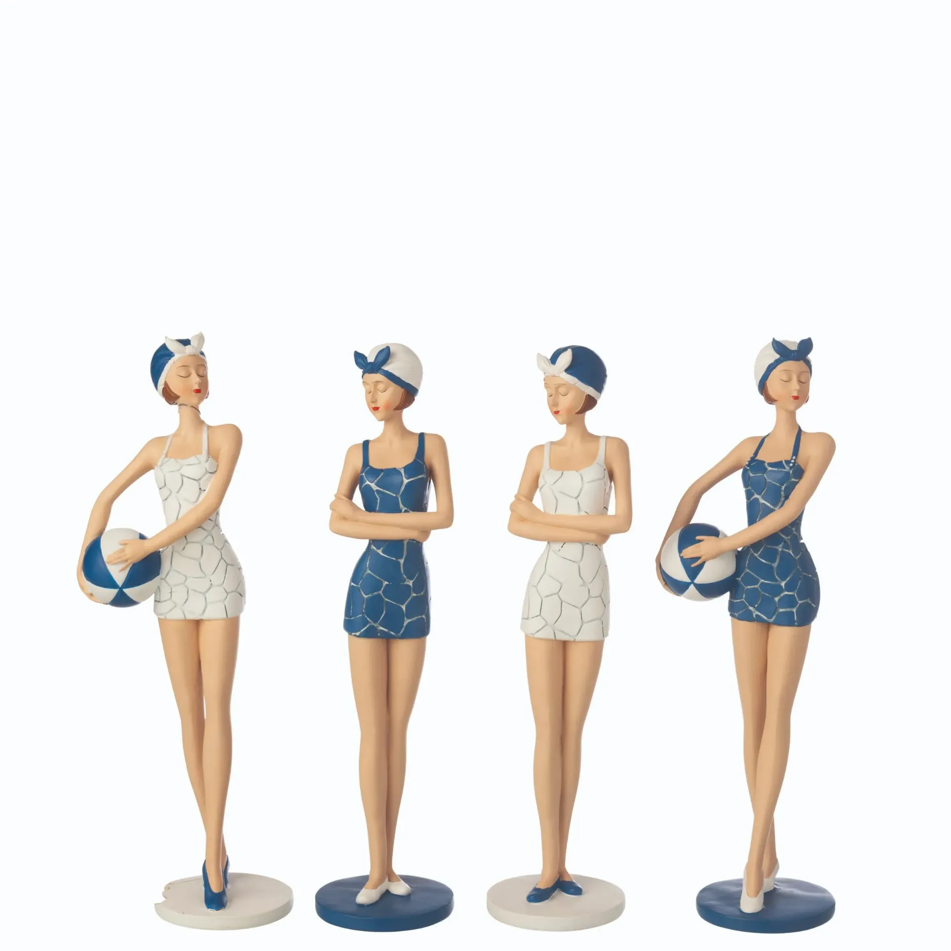 Femme Debout En Maillot De Bain J-Line