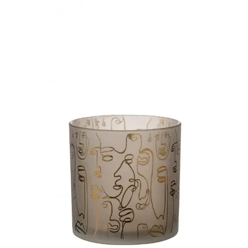 [21798] Photophore visages beige Large J-Line