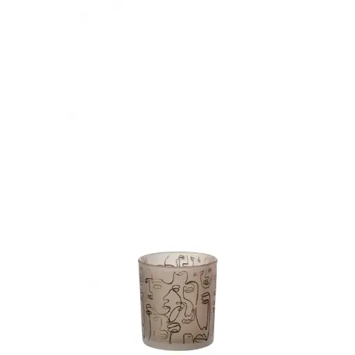 [21796] Photophore visages beige Small J-Line