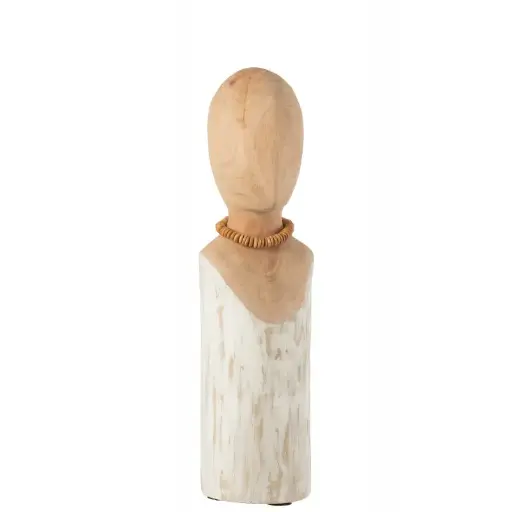[20809] Buste en bois Large J-Line