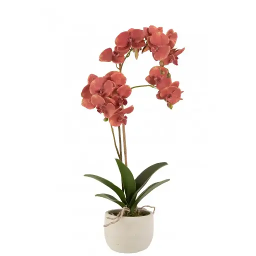 [17209] Orchidée artificielle avec pot J-Line