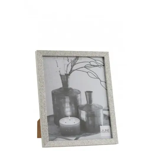 [8125] Cadre photo argenté L J-Line