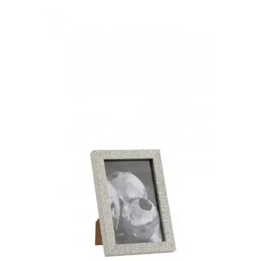 [8123] Cadre photo argenté S J-Line