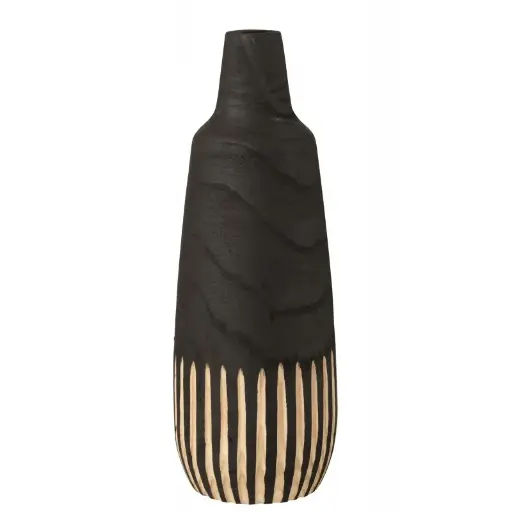 [25733] Vase Bouteille Ligne Paulownia J-Line