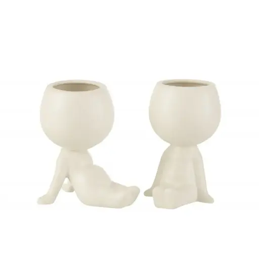 Pot De Fleur Assis J-Line
