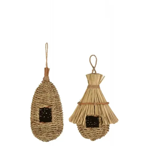 Nichoir Ella Seagrass/Rotin J-Line