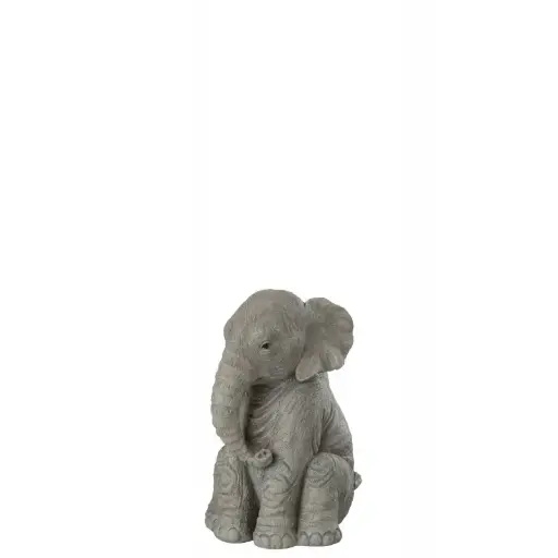 [32717] Eléphant assis L J-Line