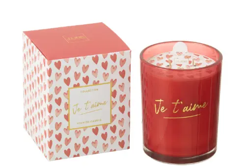 [40585] Bougie Senteur Je T'aime J-Line