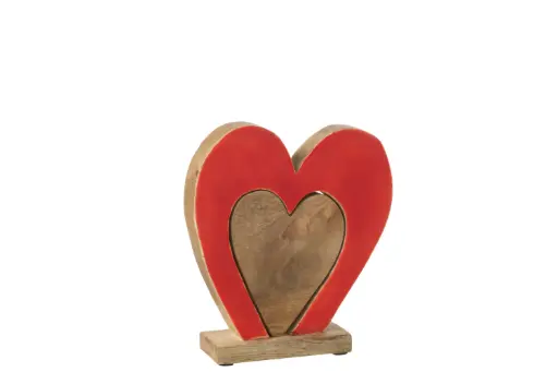 [50463] Coeur Double Sur Pied (M) J-Line