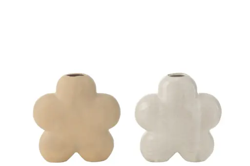 Vase Fleur Porcelaine (L) J-line