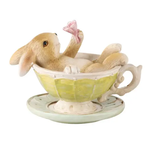 [A240116] Lapin tasse de café Dekoratief