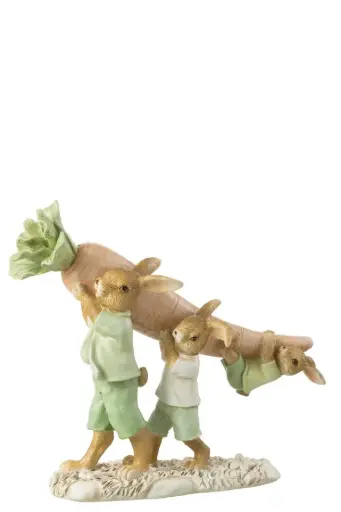 [32442] 3 lapins portent carotte J-Line