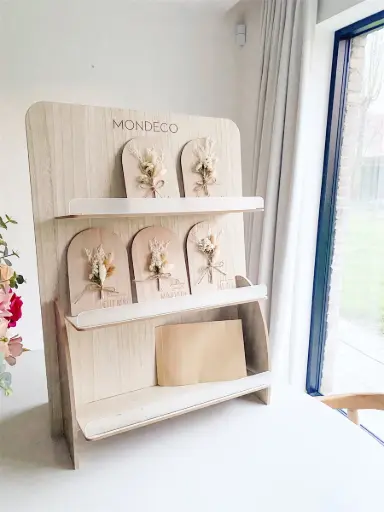 Carte cadeaux en bois Mondeco